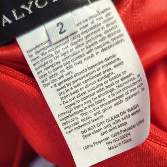 11606 Alyce Paris Sweetheart Neck A Line Gown Red Size 2 prom black tie gala - Picture 6 of 11